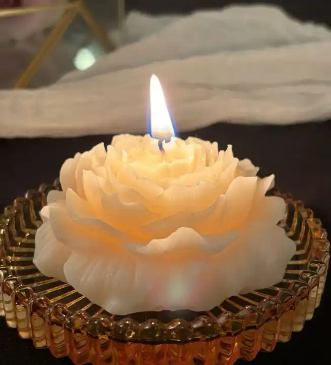 گل آلاله3 شمع مدل آلاله-ranunculus - Image 7